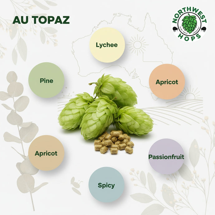 2024 AU Topaz T90 Hop Pellets