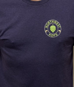 Northwest Hops Blackberry Short sleeved t-shirt