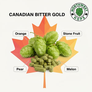 2024 Canadian Bitter Gold T90 Hop Pellets
