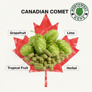 Comet Hop Pellets 2025 – Canadian Citrus & Wild Aroma Hops