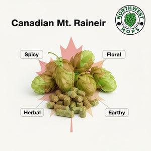 2024 Canadian Mt. Rainier T90 Hop Pellets