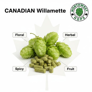 2024 Canadian Willamette T90 Hop Pellets