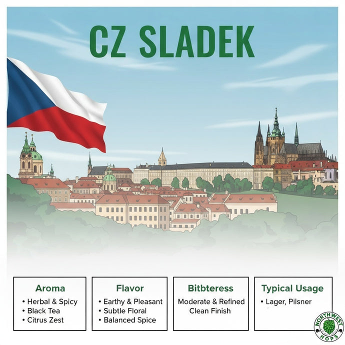 2024 CZ Sladek Hop Pellets – Czech Floral & Fruity Aroma Hops | Northwest Hops