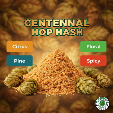 2024 Centennial Hop Hash – US Citrus & Floral Aroma Hops | Northwest Hops