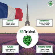 Triskel Hop Pellets 2025 – French Floral & Citrus Aroma Hops
