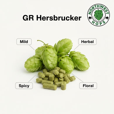 2024 GR Hersbrucker T90 Hop Pellets