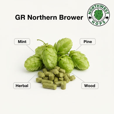 2024 GR Northern Brewer T90 Hop Pellets