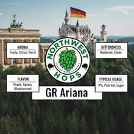 Ariana Hop Pellets 2020 GR – Berry, Citrus & Herbal Aroma Hops