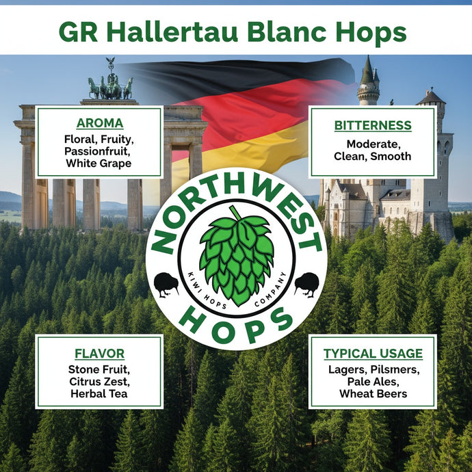2024 GR Hallertau Blanc Hop Pellets