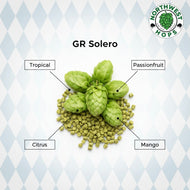 Solero Hop Pellets 2024 – German Tropical & Citrus Aroma Hops