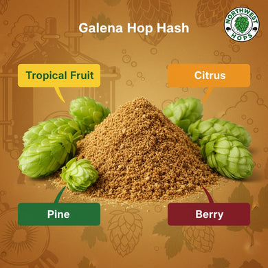 2024 Galena Hop Hash – US Citrus & Fruit Aroma Hops | Northwest Hops