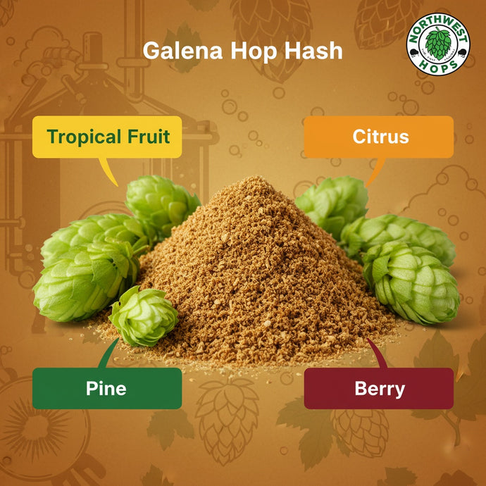 2024 Galena Hop Hash – US Citrus & Fruit Aroma Hops | Northwest Hops