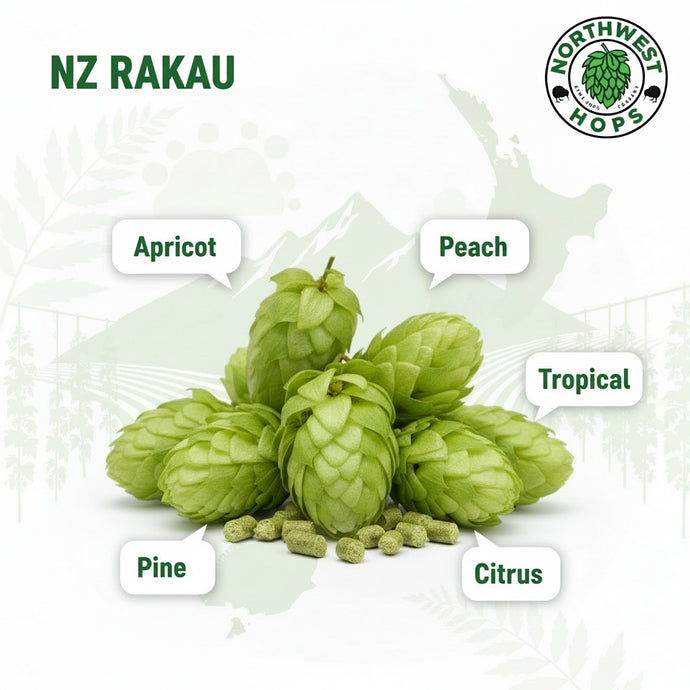 2025 NZ Rakau Hop Pellets – New Zealand’s Stone Fruit Powerhouse | Northwest Hops