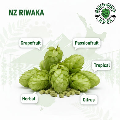2024 NZ Riwaka T90 Hop Pellets