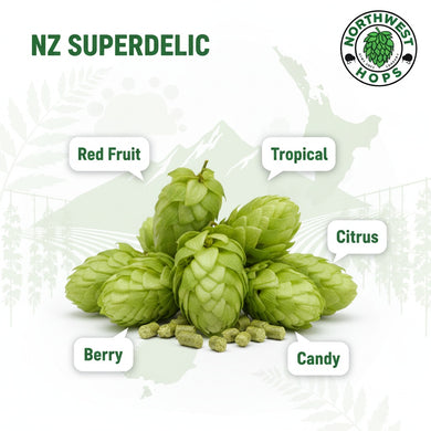 2024 NZ Superdelic T90 Hop Pellets