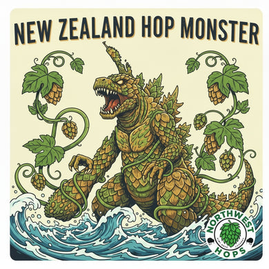2024 NZ NewZilla Hop Pellets – New Zealand Citrus & Pineapple Aroma Hops | Northwest Hops
