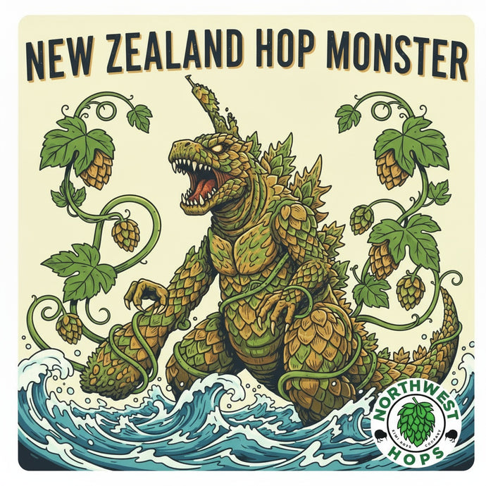 2024 NZ NewZilla Hop Pellets – New Zealand Citrus & Pineapple Aroma Hops | Northwest Hops