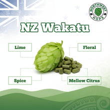 2023 NZ Wakatu T90 Hop Pellets – New Zealand Citrus & Tropical Aroma Hops | Northwest Hops