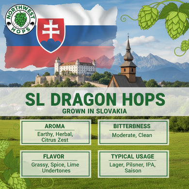 2022 SL Dragon Hop Pellets – Slovenian Herbal & Spicy Aroma Hops | Northwest Hops