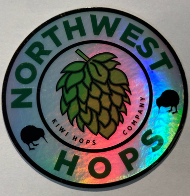 Northwest Hops Hologram Sticker
