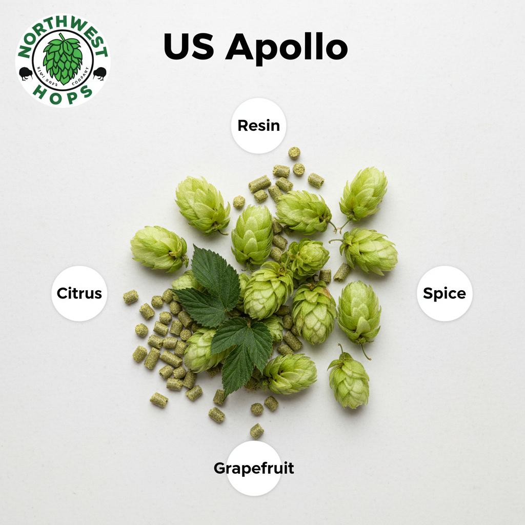 2025 US Apollo Hops – High Alpha Bittering for Ales | Northwest Hops
