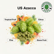 Azacca® Hop Pellets 2023– US Tropical & Citrus Aroma Hops
