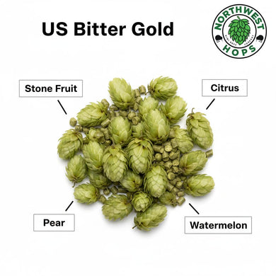 2021 US Bitter Gold Hop Pellets – US Floral & Spicy Aroma Hops | Northwest Hops