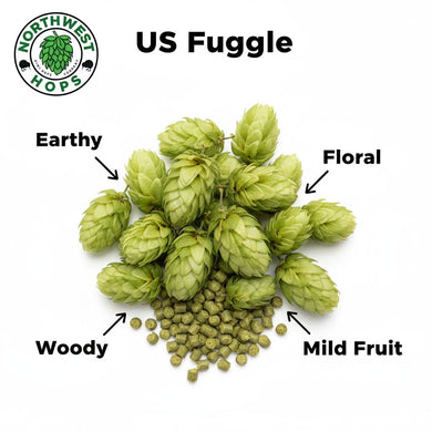 2024 US Fuggle T90 Hop Pellets