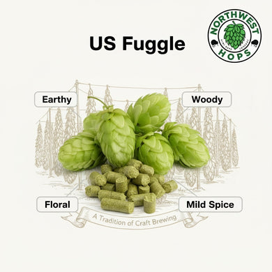 2024 US Fuggle T90 Hop Pellets