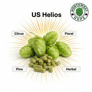 Helios™ Hop Pellets 2025 – US Bright Citrus & Herbal Aroma Hops