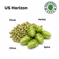 Horizon Hop Pellets 2025 – US Mild Floral & Citrus Aroma Hops