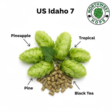 2024 US Idaho 7 T90 Hop Pellets