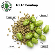 Lemondrop Hop Pellets 2025 – US Lemon & Citrus Aroma Hops