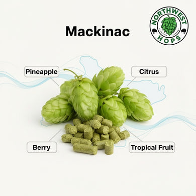 2024 US Mackinac™ T90 Hop Pellets