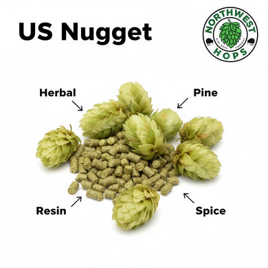 2024 US Nugget T90 Hop Pellets
