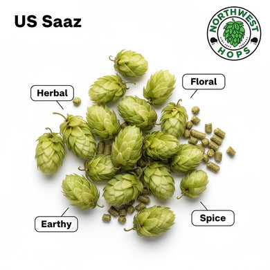2024 US Saaz T90 Hop Pellets
