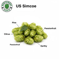 Simcoe Hop Pellets 2025 – American Pine & Citrus Aroma Hops