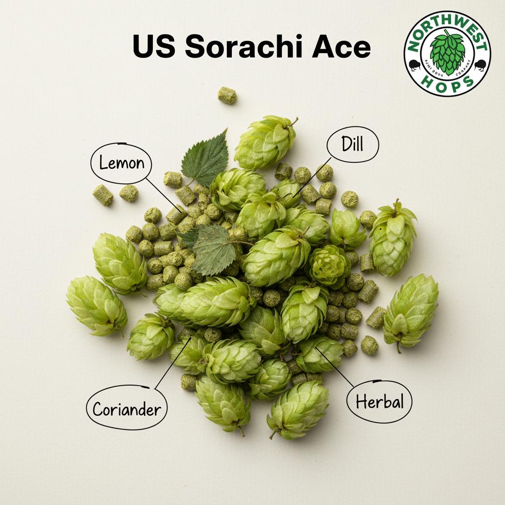 Leaf Hops Sorachi Ace Weight 100g Leaf Hops Sorachi Ace Weight 100g