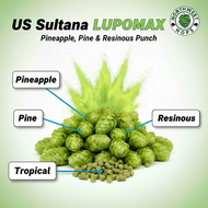 Sultana Lupulin Hop Pellets 2022 – Pineapple, Citrus & Pine Aroma Hops