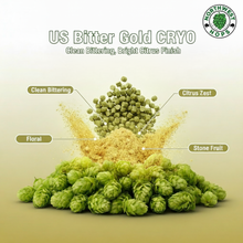 2023 US Bitter Gold Cryo Hop Pellets – Floral & Spicy Aroma Hops | Northwest Hops