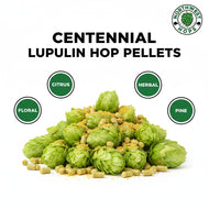 Centennial Lupomax Hop Pellets 2021 – Citrus, Floral & Resinous Aroma Hops