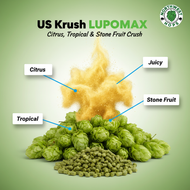 Krush LUPOMAX™ Hop Pellets 2025 – Intense Tropical & Citrus Aroma Hops