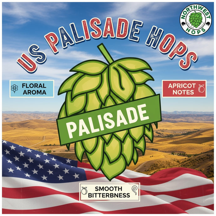 2019 US Palisade Hops | Floral, Apricot & Subtle Citrus